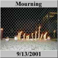 Mourning - Park Slope & Elsewhere - September 11 - World Trade Center - NYC