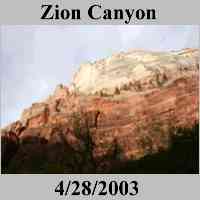 Zion Canyon National Park - Utah