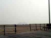 010630 Coney Island Brooklyn NYC foggy ship